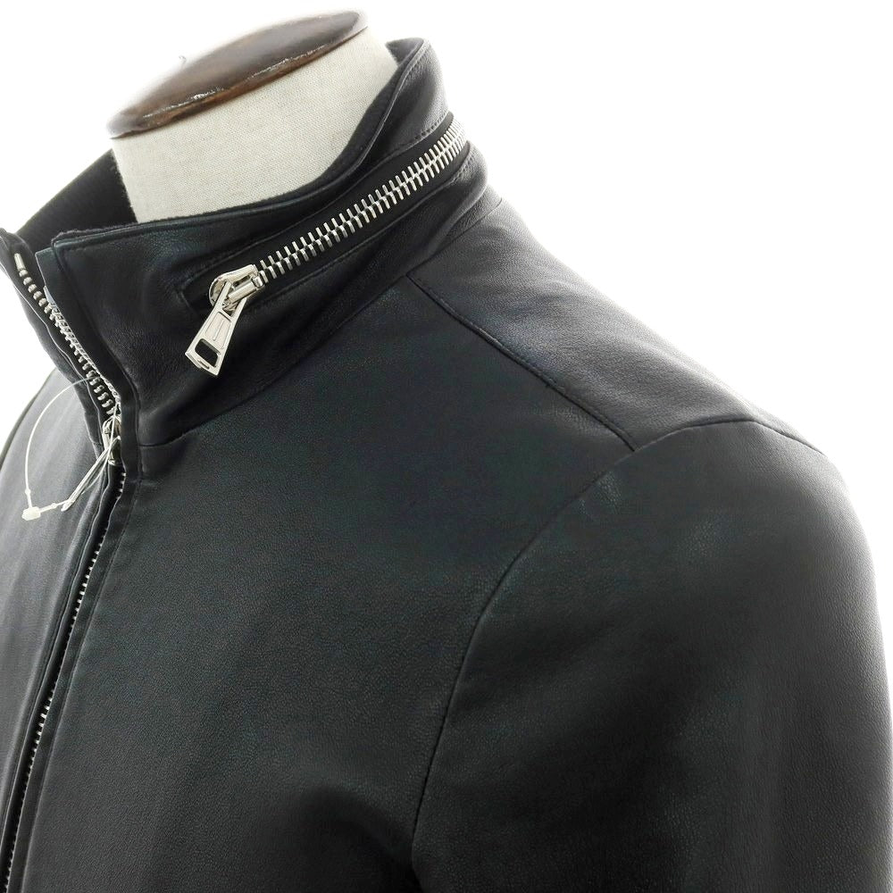 【中古】ウノピュウノウグァーレトレ 1piu1uguale3 ラムレザー ライダースジャケット ブラック【 5 】【 状態ランクB 】【 メンズ 】