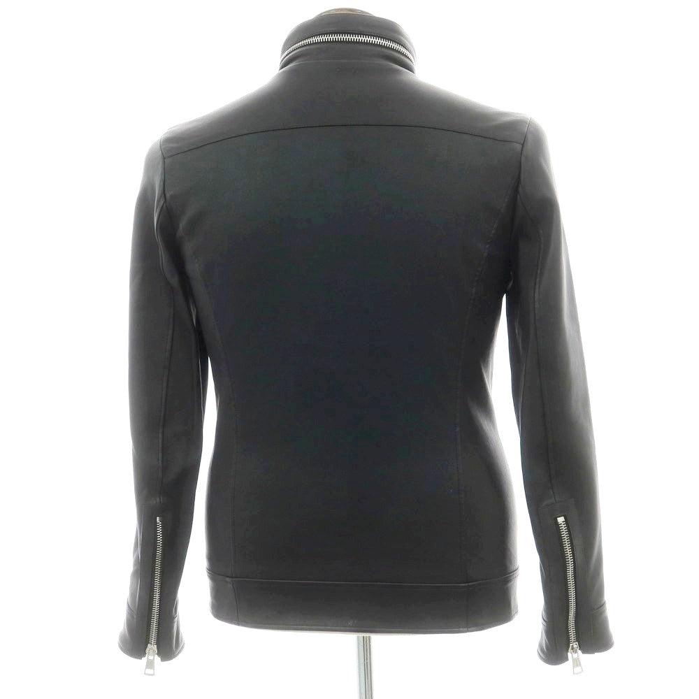 【中古】ウノピュウノウグァーレトレ 1piu1uguale3 ラムレザー ライダースジャケット ブラック【 5 】【 状態ランクB 】【 メンズ 】