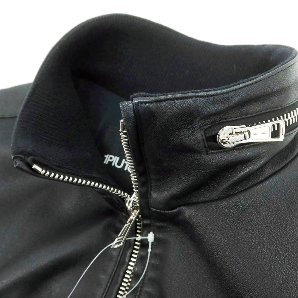 【中古】ウノピュウノウグァーレトレ 1piu1uguale3 ラムレザー ライダースジャケット ブラック【 5 】【 状態ランクB 】【 メンズ 】