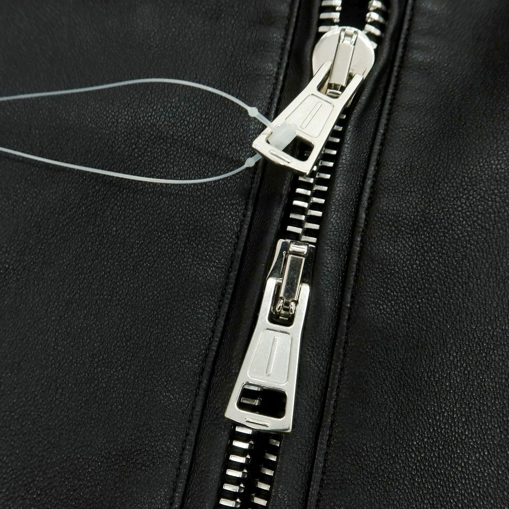 【中古】ウノピュウノウグァーレトレ 1piu1uguale3 ラムレザー ライダースジャケット ブラック【 5 】【 状態ランクB 】【 メンズ 】