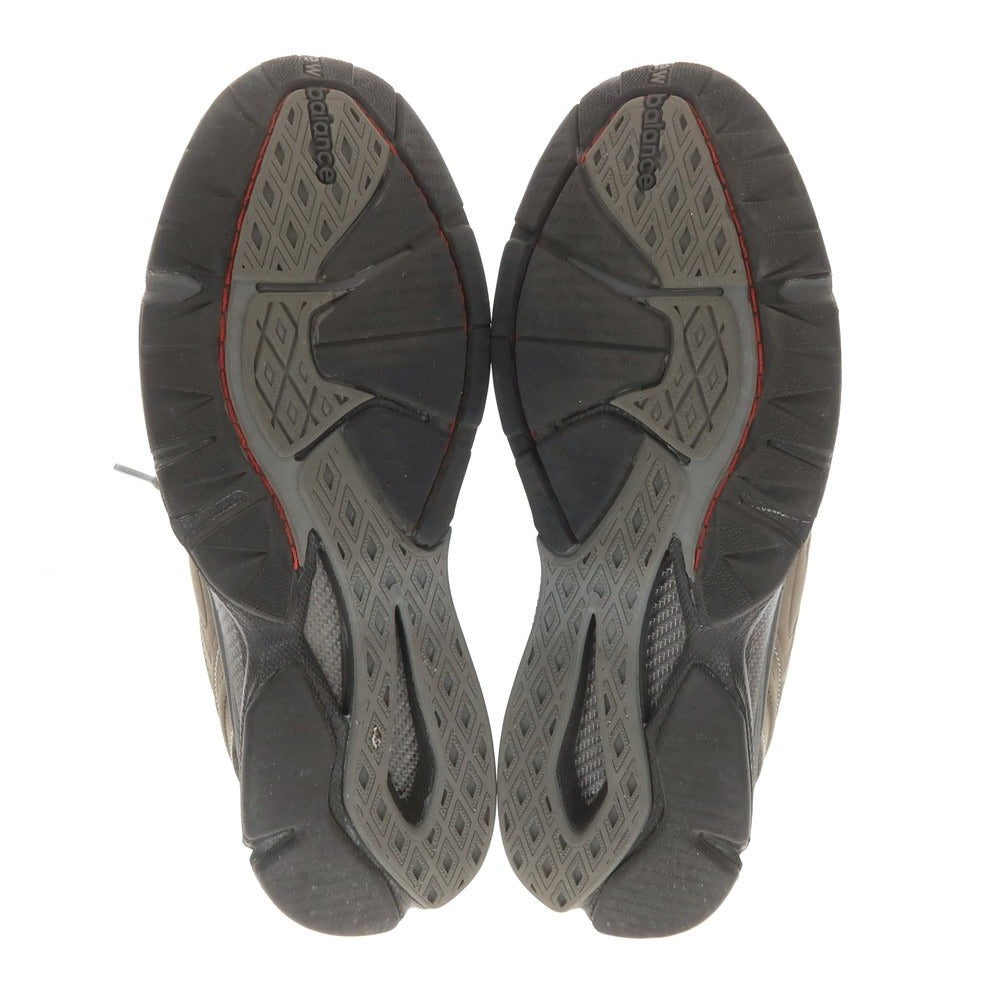 【中古】ニューバランス NEW BALANCE M2040GL2 USA製 ヌバック スニーカー グレーカーキ【 27 】【 状態ランクB 】【 メンズ 】