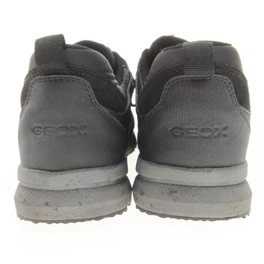 【中古】ジェオックス GEOX AMPHIBIOX スニーカー ブラック【 42 】【 状態ランクB 】【 メンズ 】