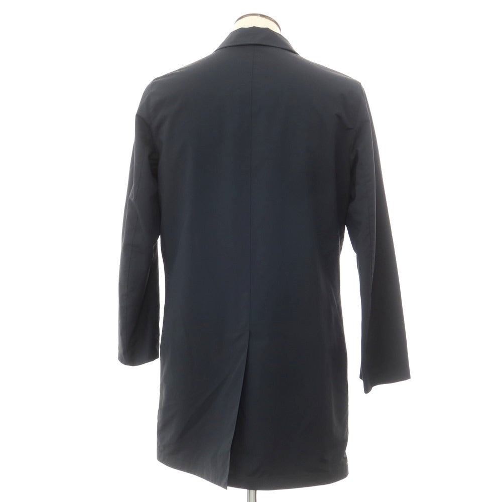 【中古】キーレッド ケイレッド KIRED リバーシブル ウールナイロン ステンカラーコート ダークネイビーxグリーン【 50 】【 状態ランクB 】【 メンズ 】