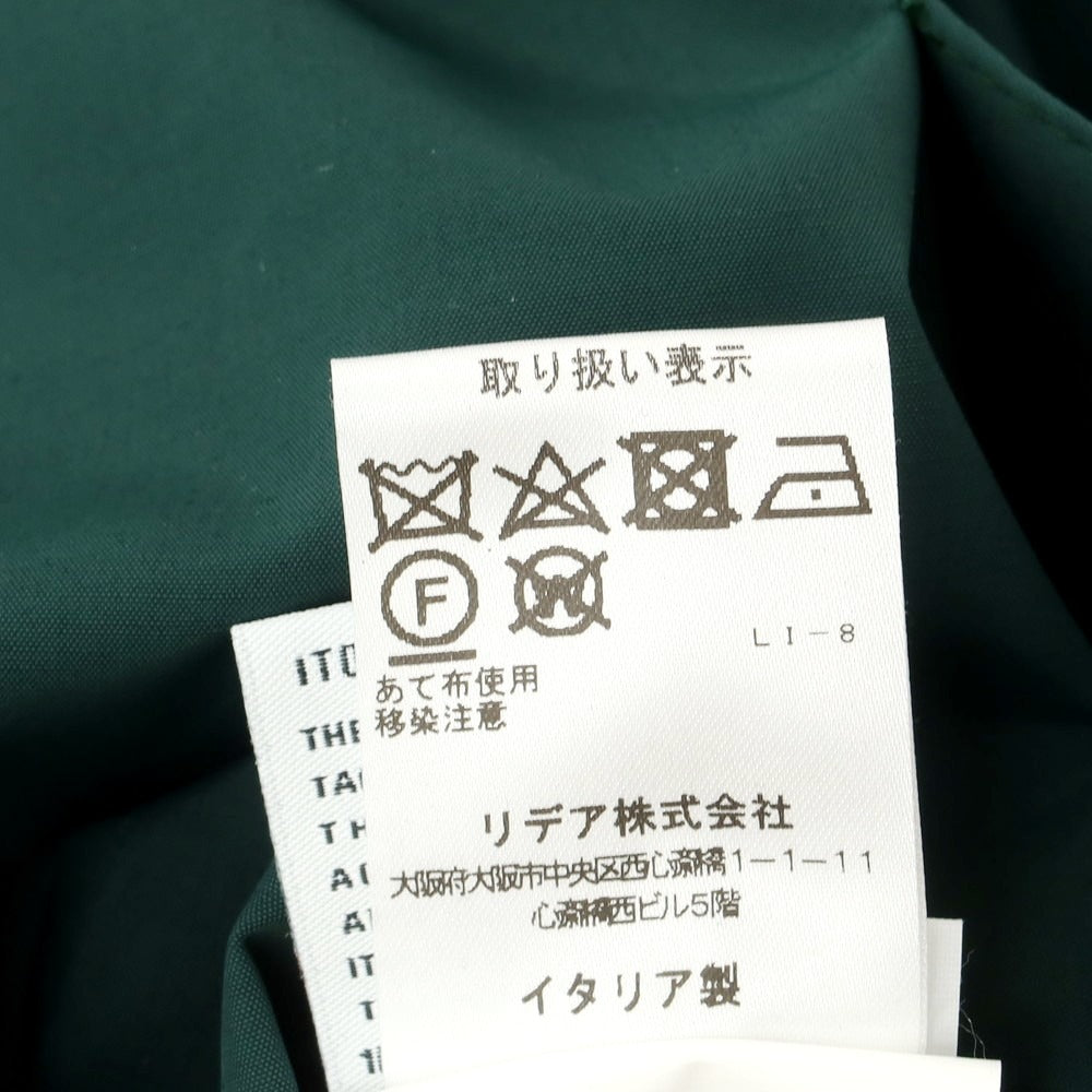 【中古】キーレッド ケイレッド KIRED リバーシブル ウールナイロン ステンカラーコート ダークネイビーxグリーン【 50 】【 状態ランクB 】【 メンズ 】