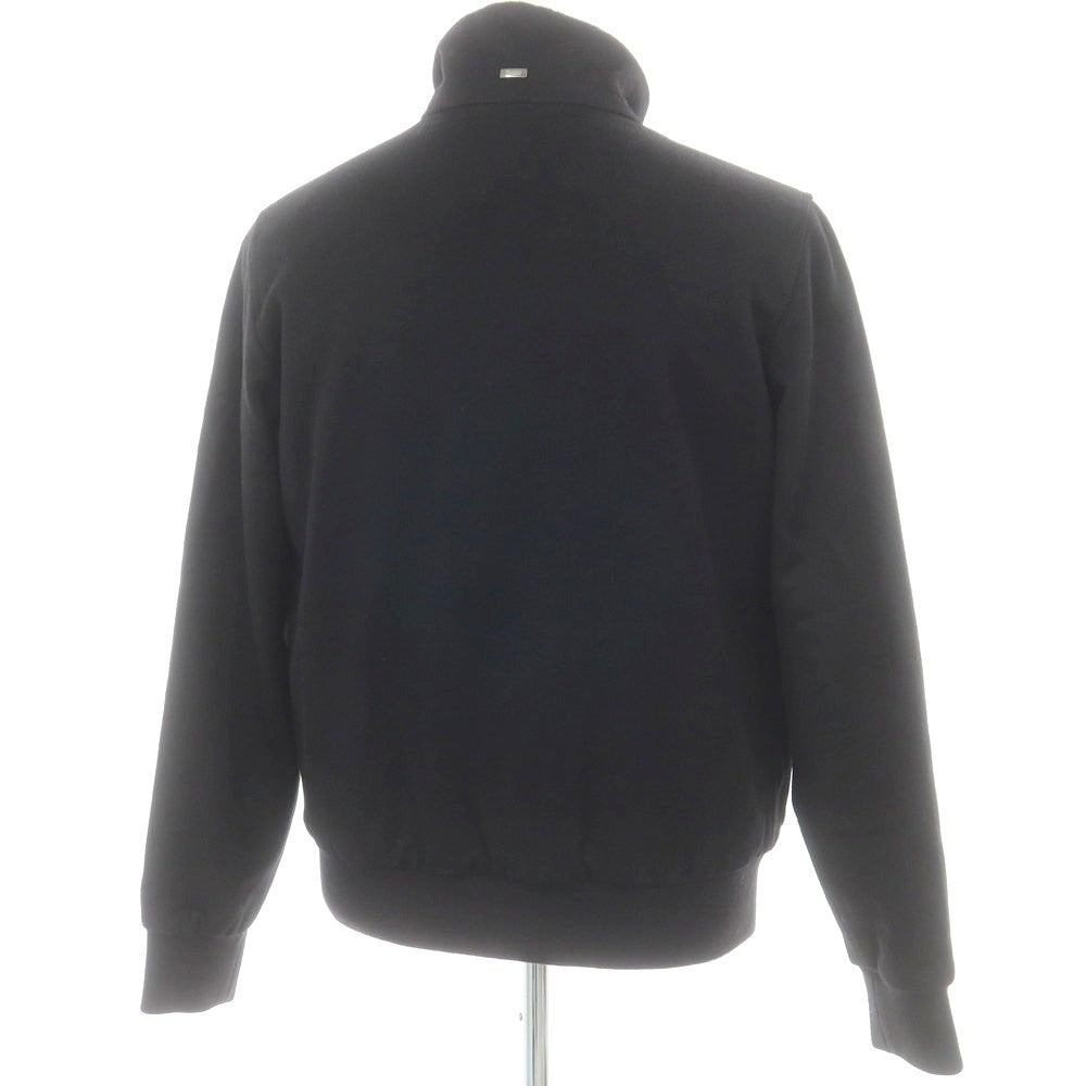 【中古】ヘルノ Herno ウールカシミヤ 中綿 バルスタリーノブルゾン ブラック【 48 】【 状態ランクB 】【 メンズ 】