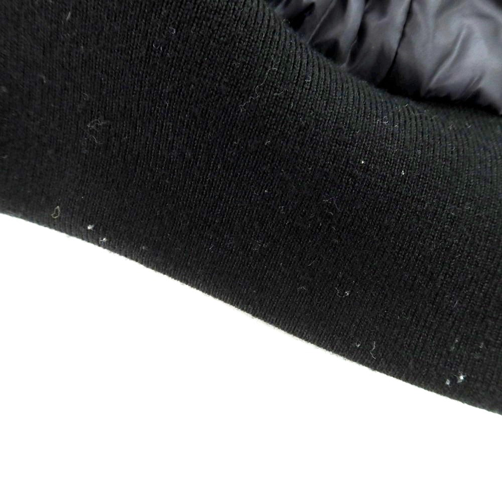 【中古】ヘルノ Herno ウールカシミヤ 中綿 バルスタリーノブルゾン ブラック【 48 】【 状態ランクB 】【 メンズ 】