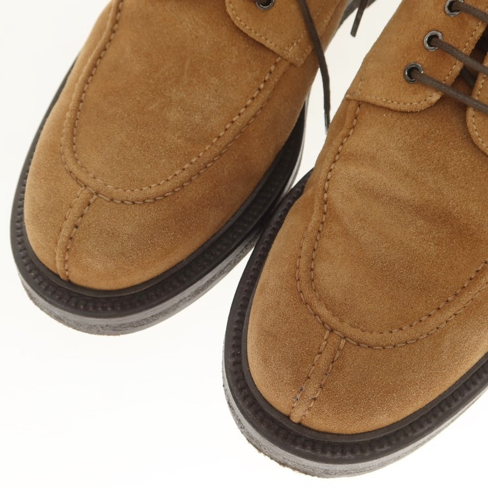 【中古】ミスターポーター Mr P. MR PORTER スエード Uチップタンカーブーツ ライトブラウン【 7 】【 状態ランクB 】【 メンズ 】