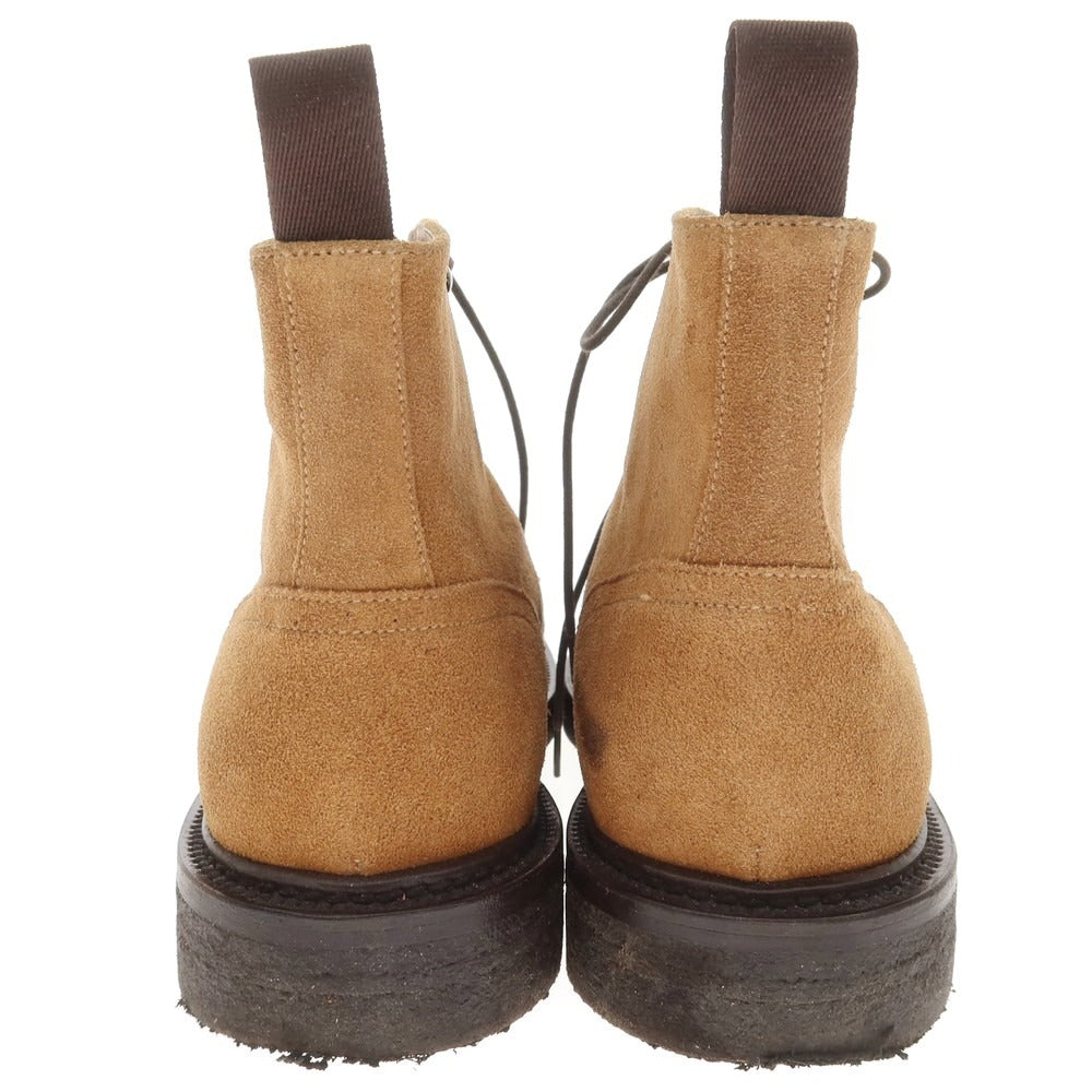 【中古】ミスターポーター Mr P. MR PORTER スエード Uチップタンカーブーツ ライトブラウン【 7 】【 状態ランクB 】【 メンズ 】
