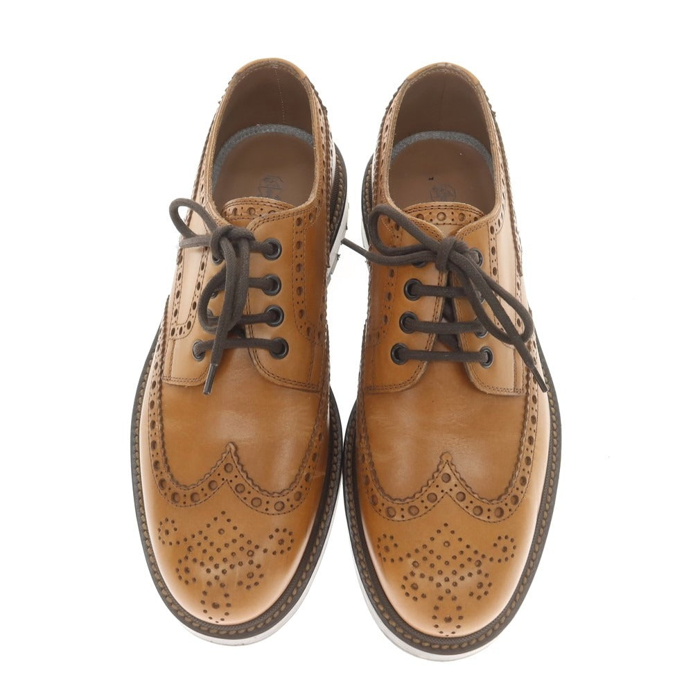 【中古】ブルネロクチネリ Brunello Cucinelli ウイングチップ ドレスシューズ ライトブラウン【 41 】【 状態ランクB 】【 メンズ 】