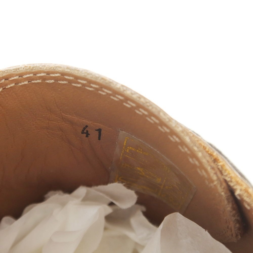 【中古】ブルネロクチネリ Brunello Cucinelli ウイングチップ ドレスシューズ ライトブラウン【 41 】【 状態ランクB 】【 メンズ 】