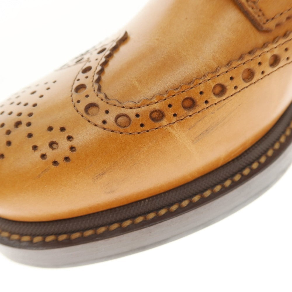 【中古】ブルネロクチネリ Brunello Cucinelli ウイングチップ ドレスシューズ ライトブラウン【 41 】【 状態ランクB 】【 メンズ 】