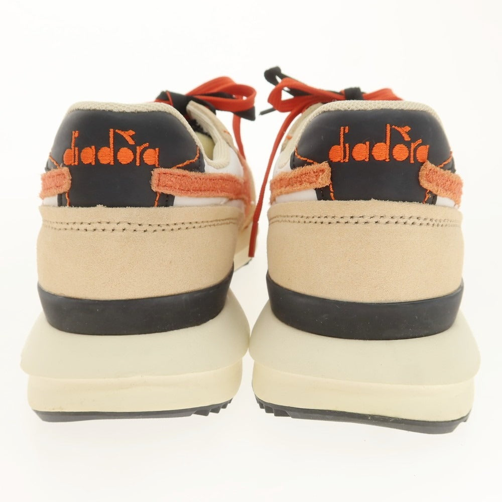 【中古】ディアドラ Diadora KMARO HALLOWEEN スニーカー ベージュxオレンジ【 26.5 】【 状態ランクA 】【 メンズ 】