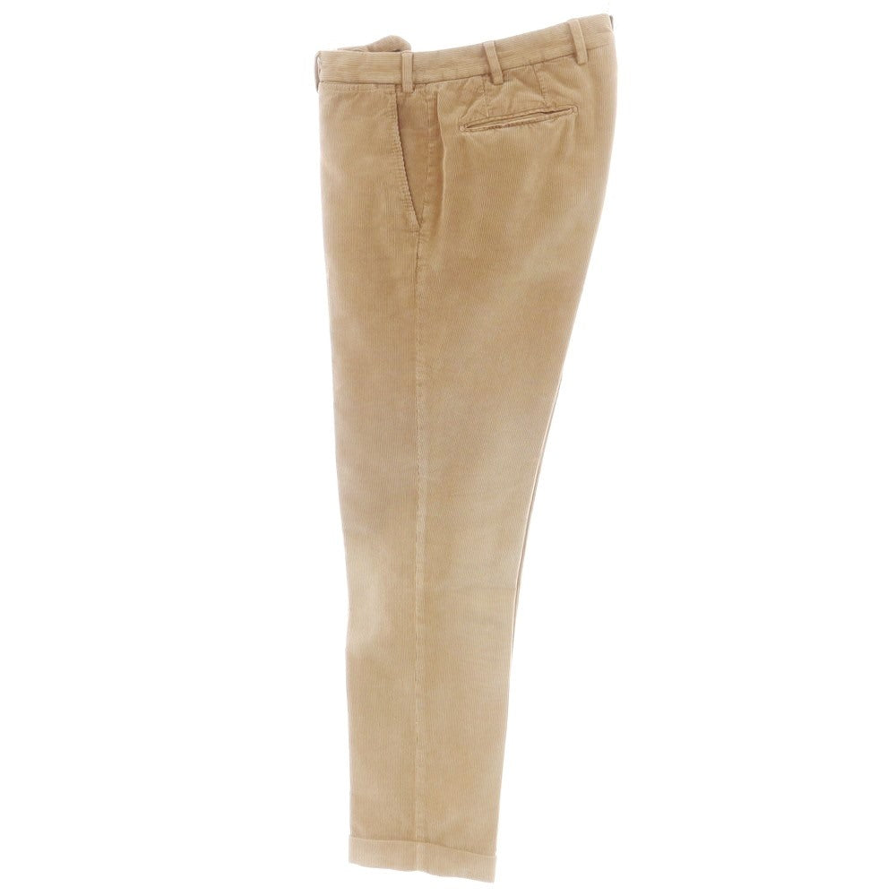 【中古】サンタニエッロ SANTANIELLO コーデュロイ 3つボタンスーツ ブラウンベージュ【 46 】【 状態ランクD 】【 メンズ 】