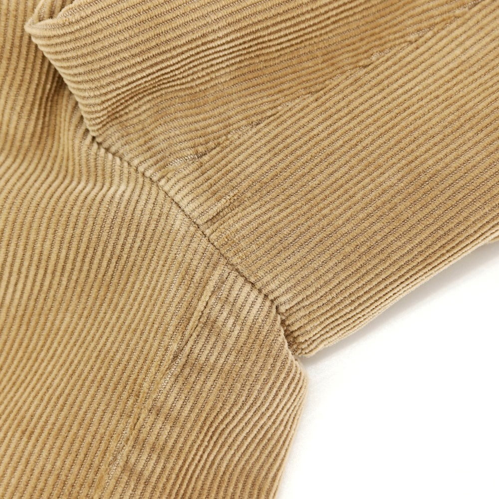 【中古】サンタニエッロ SANTANIELLO コーデュロイ 3つボタンスーツ ブラウンベージュ【 46 】【 状態ランクD 】【 メンズ 】