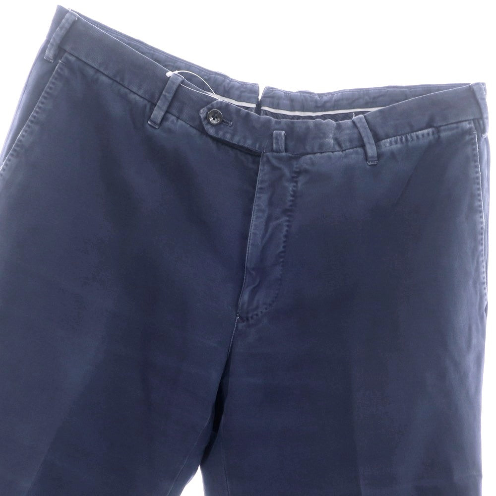 【中古】ジーティーアー G.T.A ストレッチ コットン カジュアルスラックスパンツ ネイビー【 50 】【 状態ランクC 】【 メンズ 】