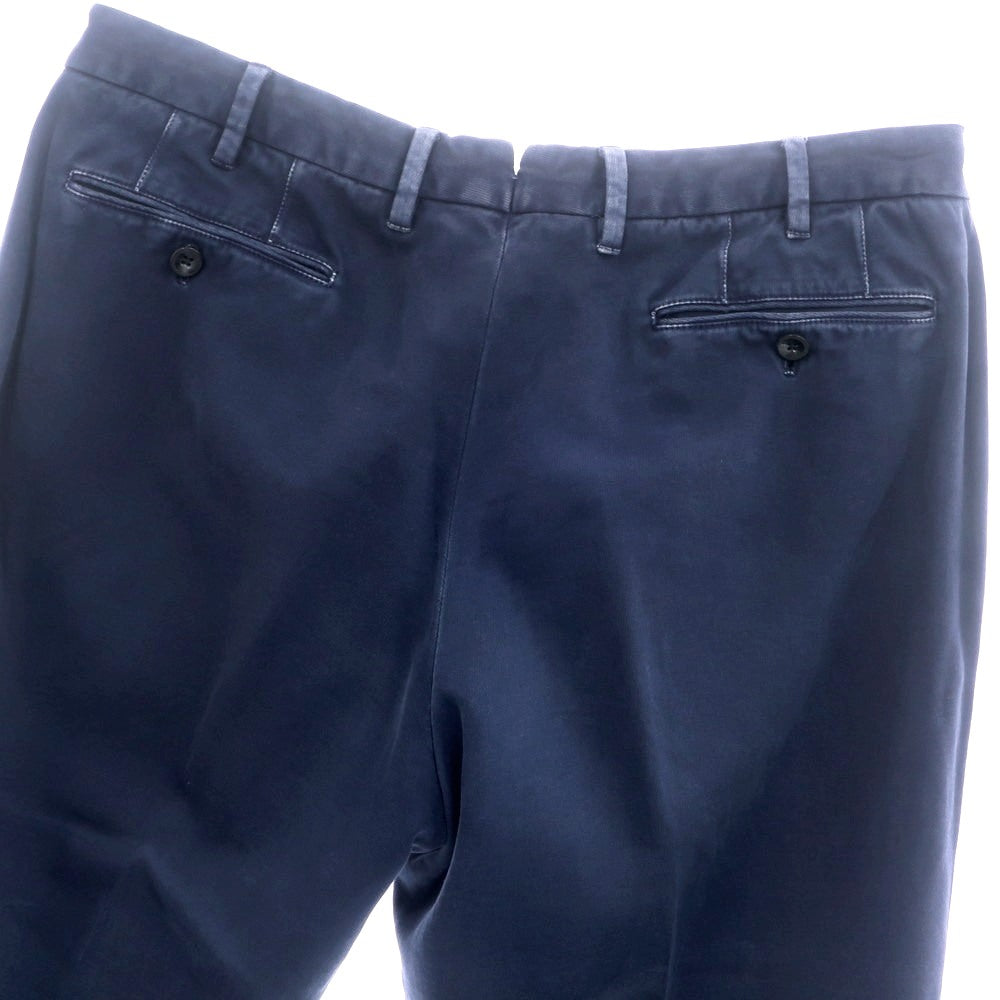 【中古】ジーティーアー G.T.A ストレッチ コットン カジュアルスラックスパンツ ネイビー【 50 】【 状態ランクC 】【 メンズ 】