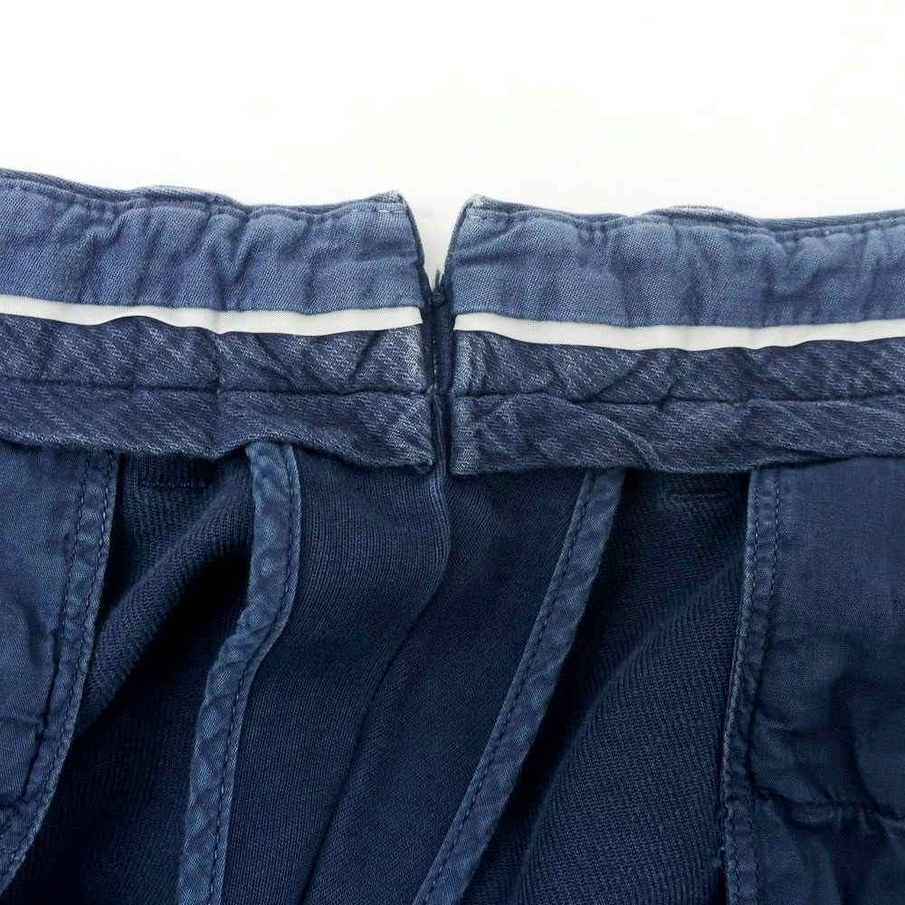 【中古】ジーティーアー G.T.A ストレッチ コットン カジュアルスラックスパンツ ネイビー【 50 】【 状態ランクC 】【 メンズ 】