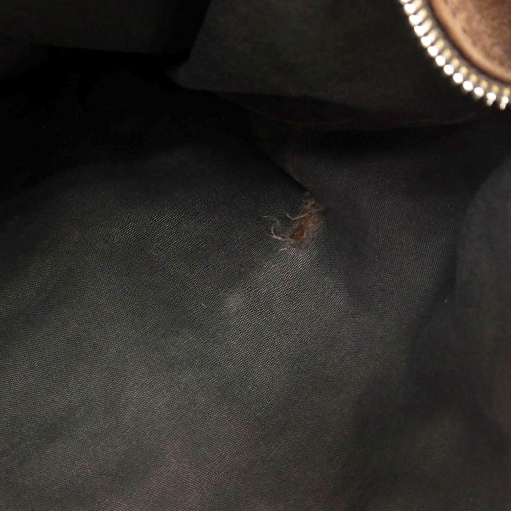 【中古】ダニエルアンドボブ Daniel & Bob ジャスミン クロコダイル型押しレザー ショルダーバッグ ブラウン【 状態ランクC 】【 メンズ 】