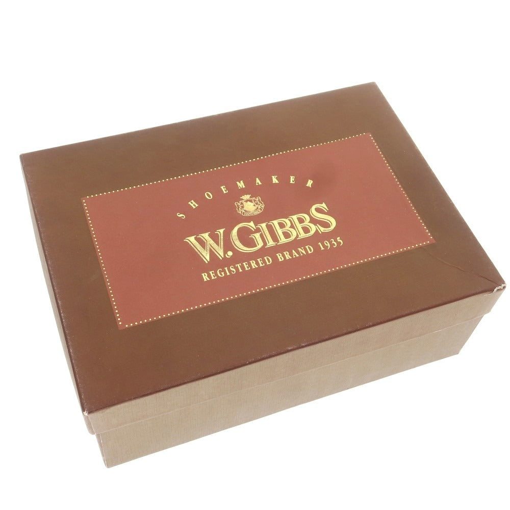 【中古】ギブス W.Gibbs コードバン Uチップ レースアップブーツ バーガンディ【 7 】【 状態ランクB 】【 メンズ 】