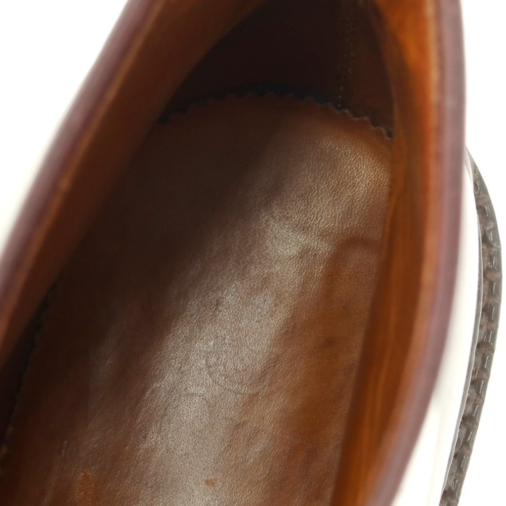 【中古】ギブス W.Gibbs コードバン Uチップ レースアップブーツ バーガンディ【 7 】【 状態ランクB 】【 メンズ 】