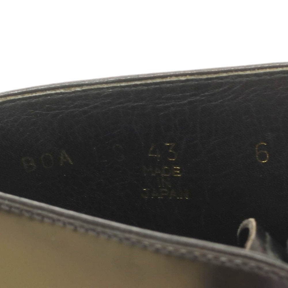 【中古】ジョンストン&マーフィー Johnston & Murphy コードバン チャッカブーツ ブラック【 6 】【 状態ランクB 】【 メンズ 】