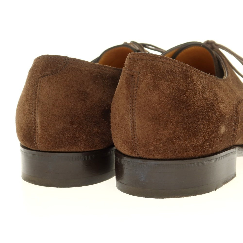 【中古】ジョンロブ John Lobb CHELMSFORD スエード ドレスシューズ ブラウン【 8E 】【 状態ランクB 】【 メンズ 】