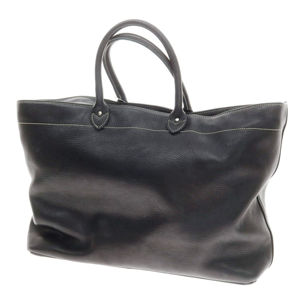 【中古】オロビアンコ Orobianco レザー トートバッグ ブラック【 状態ランクB 】【 メンズ 】