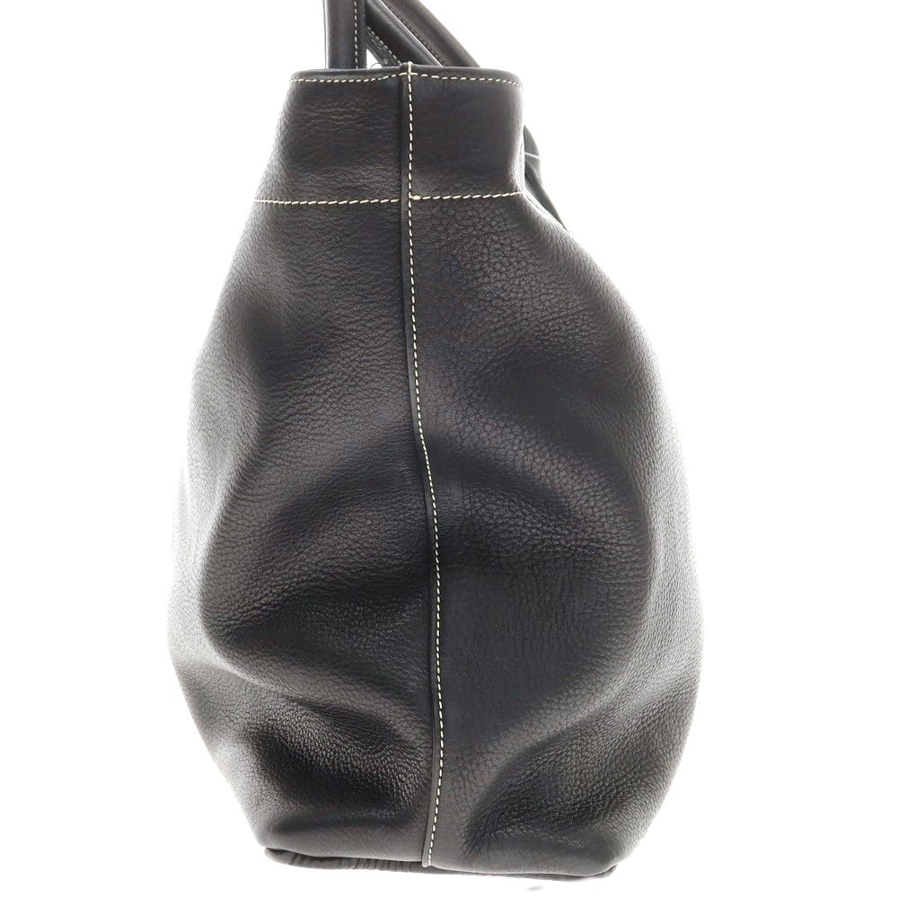 【中古】オロビアンコ Orobianco レザー トートバッグ ブラック【 状態ランクB 】【 メンズ 】