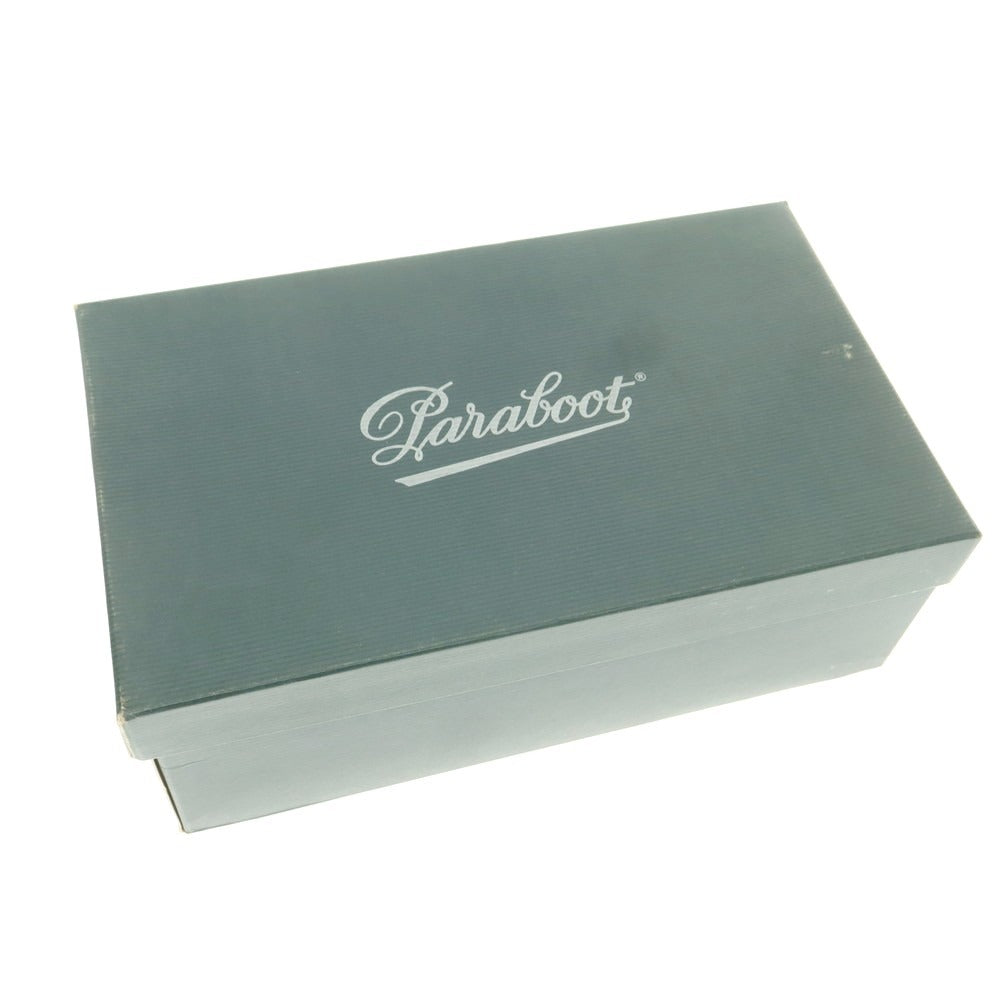 【中古】パラブーツ Paraboot AVIGNON スプリットトゥ ドレスシューズ ネイビー【 8 1/2 】【 状態ランクC 】【 メンズ 】