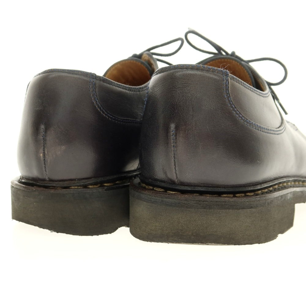 【中古】パラブーツ Paraboot AVIGNON スプリットトゥ ドレスシューズ ネイビー【 8 1/2 】【 状態ランクC 】【 メンズ 】