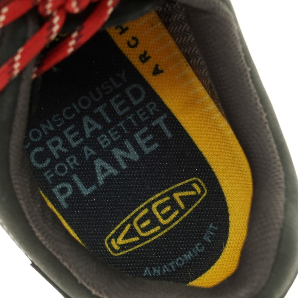 【中古】キーン KEEN JASPER2 ヌバックレザー スニーカー ブラック【 29 】【 状態ランクC 】【 メンズ 】
