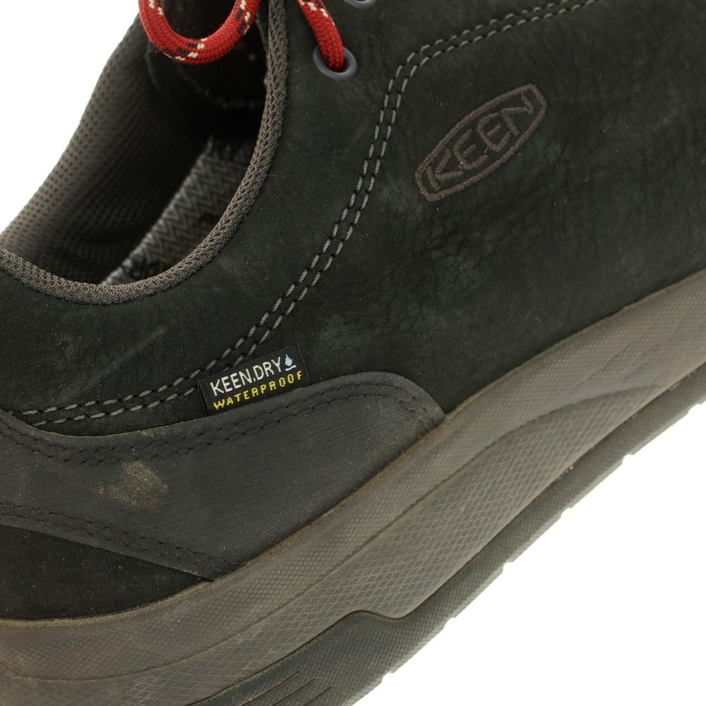 【中古】キーン KEEN JASPER2 ヌバックレザー スニーカー ブラック【 29 】【 状態ランクC 】【 メンズ 】