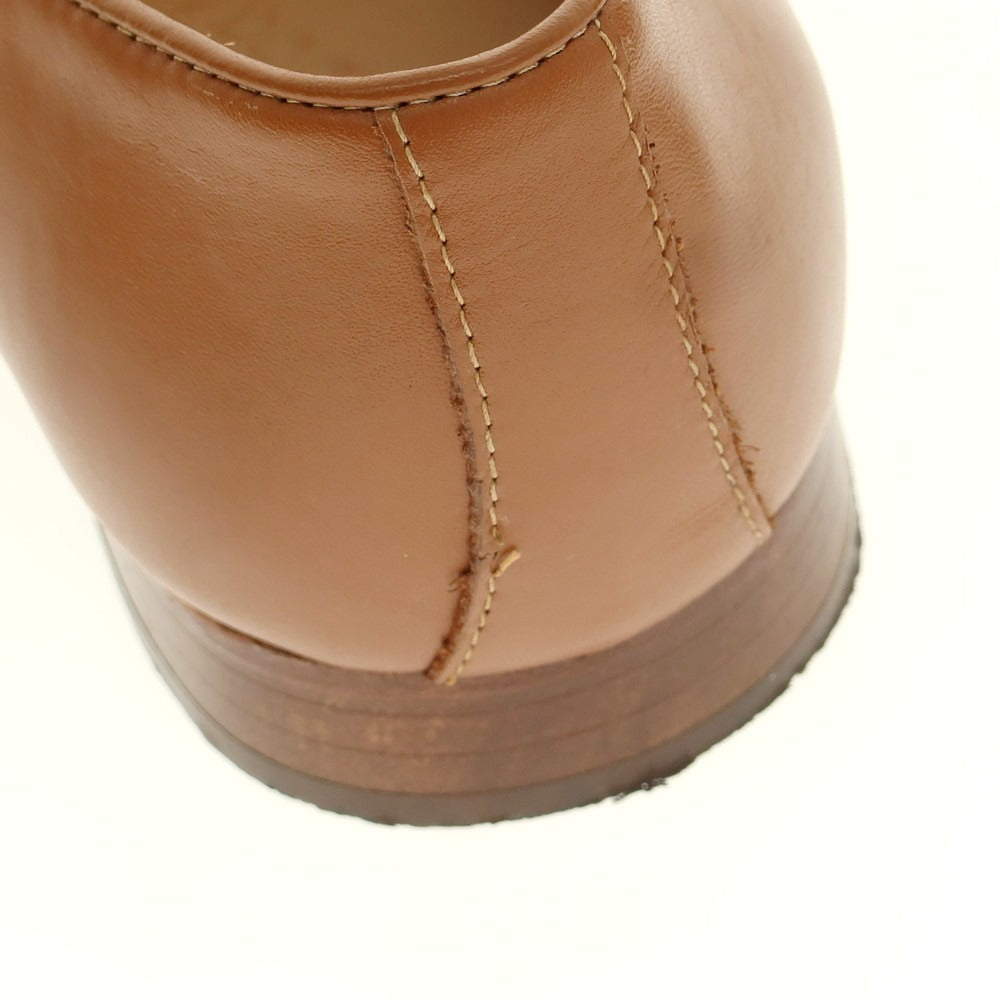 【中古】イルモカシーノ IL MOCASSINO レザー ベルジャンシューズ ローファー ブラウン【 38 1/2 】【 状態ランクB 】【 メンズ 】