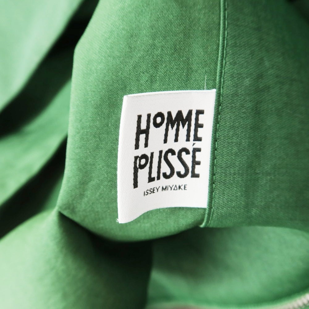 【中古】オム プリッセ イッセイミヤケ HOMME PLISSE ISSEY MIYAKE 2024年秋冬 プルオーバーコート グリーン【 表記なし(L位) 】【 状態ランクA 】【 メンズ 】