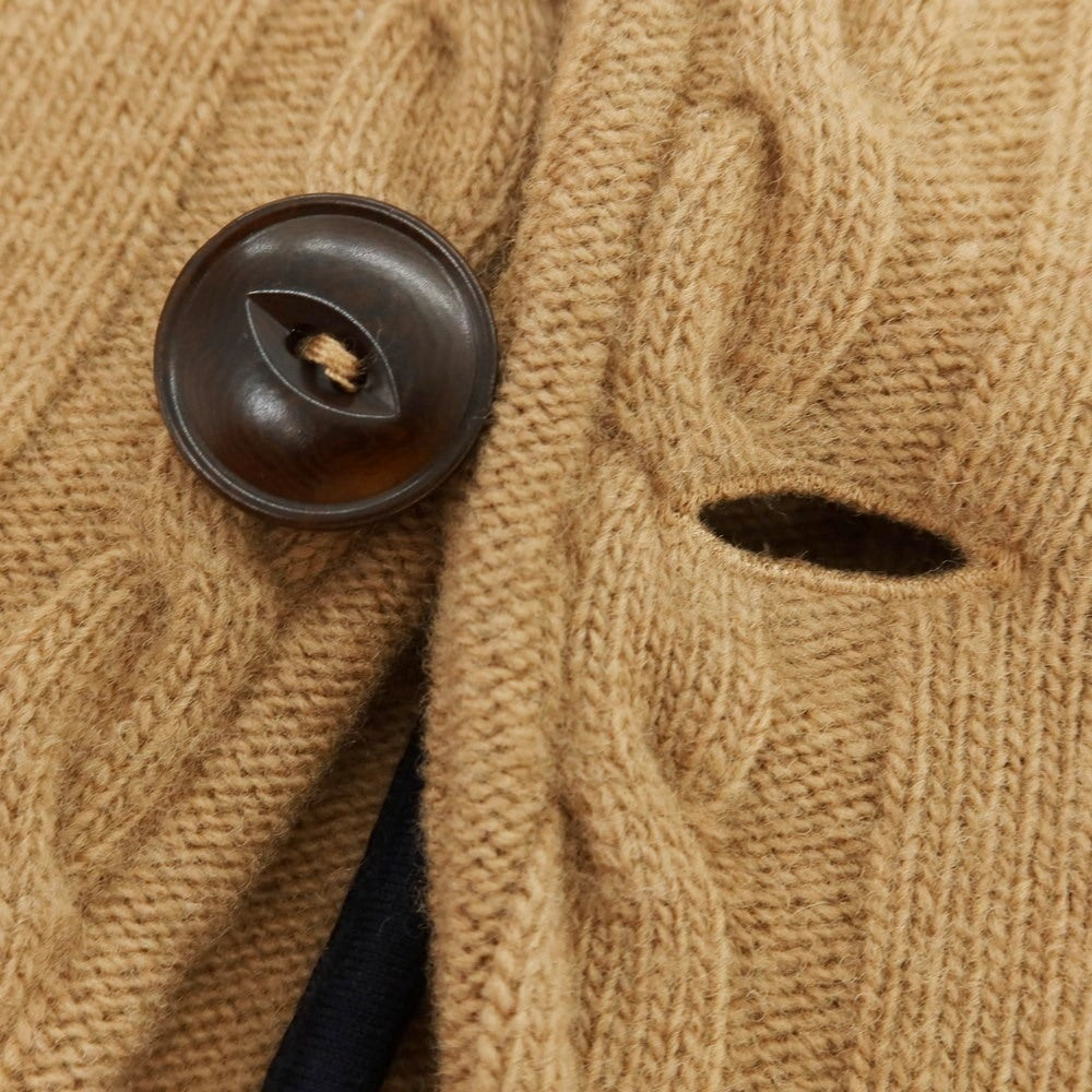 【中古】ザノーネ ZANONE ウール 3B ジャケット型 カーディガン ベージュ【 46 】【 状態ランクC 】【 メンズ 】