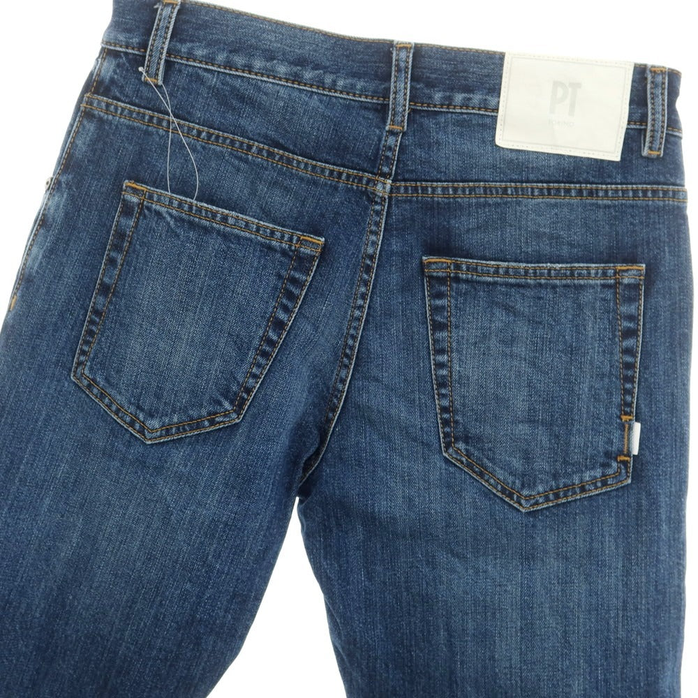 【中古】ピーティートリノ デニム PT TORINO DENIM DUB ストレッチ コットン ジーンズ デニムパンツ ネイビー【 29 】【 状態ランクB 】【 メンズ 】
