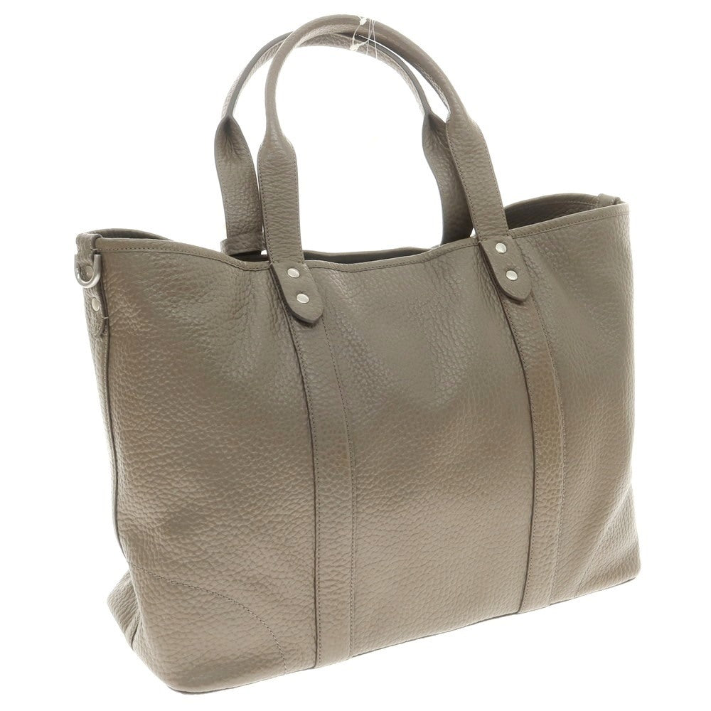 【中古】コールハーン COLE HAAN レザー トートバッグ トープ【 状態ランクB 】【 メンズ 】