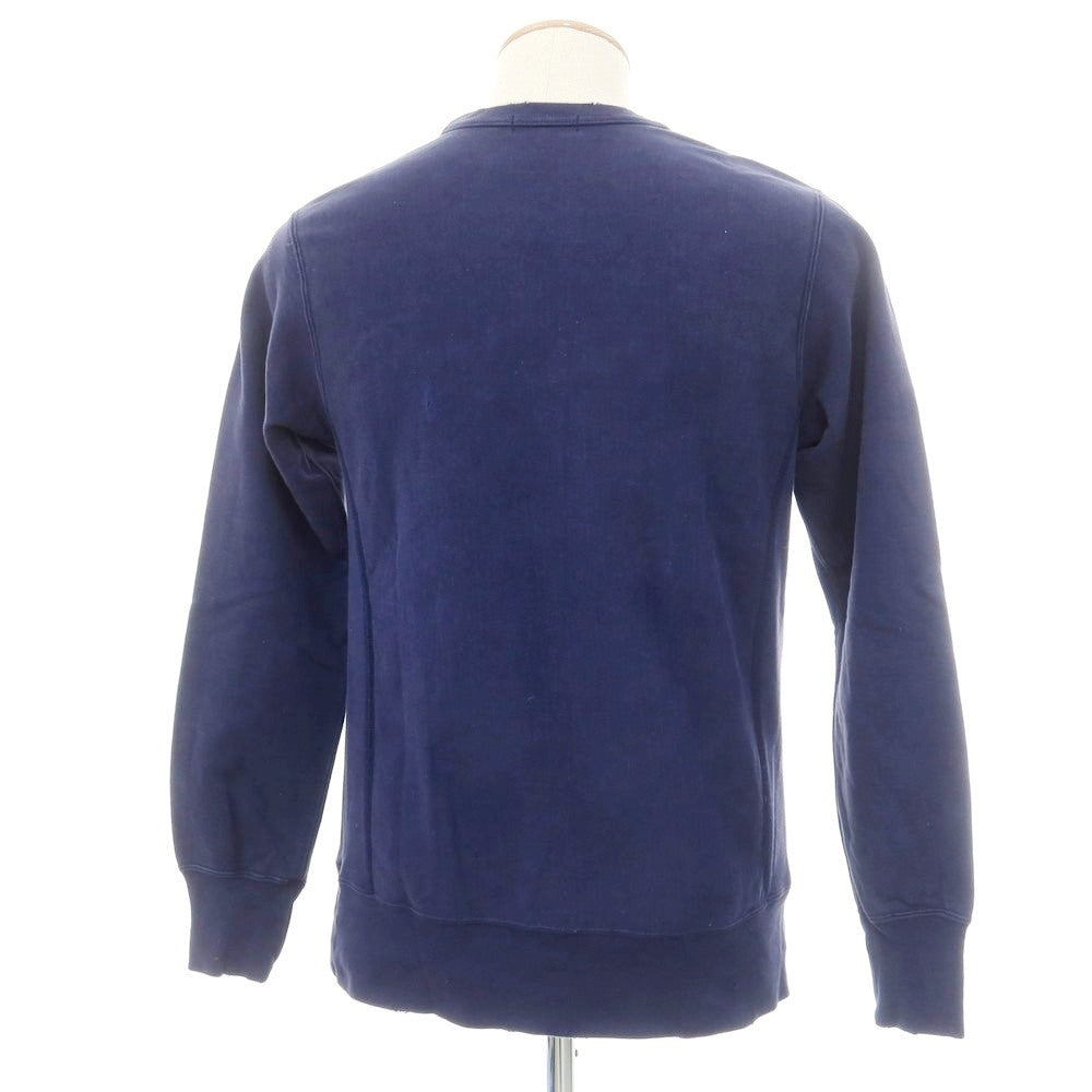 【中古】コムデギャルソンオム COMME des GARCONS HOMME 2013年秋冬 コットン クルーネック スウェット ネイビー【 S 】【 状態ランクB 】【 メンズ 】
