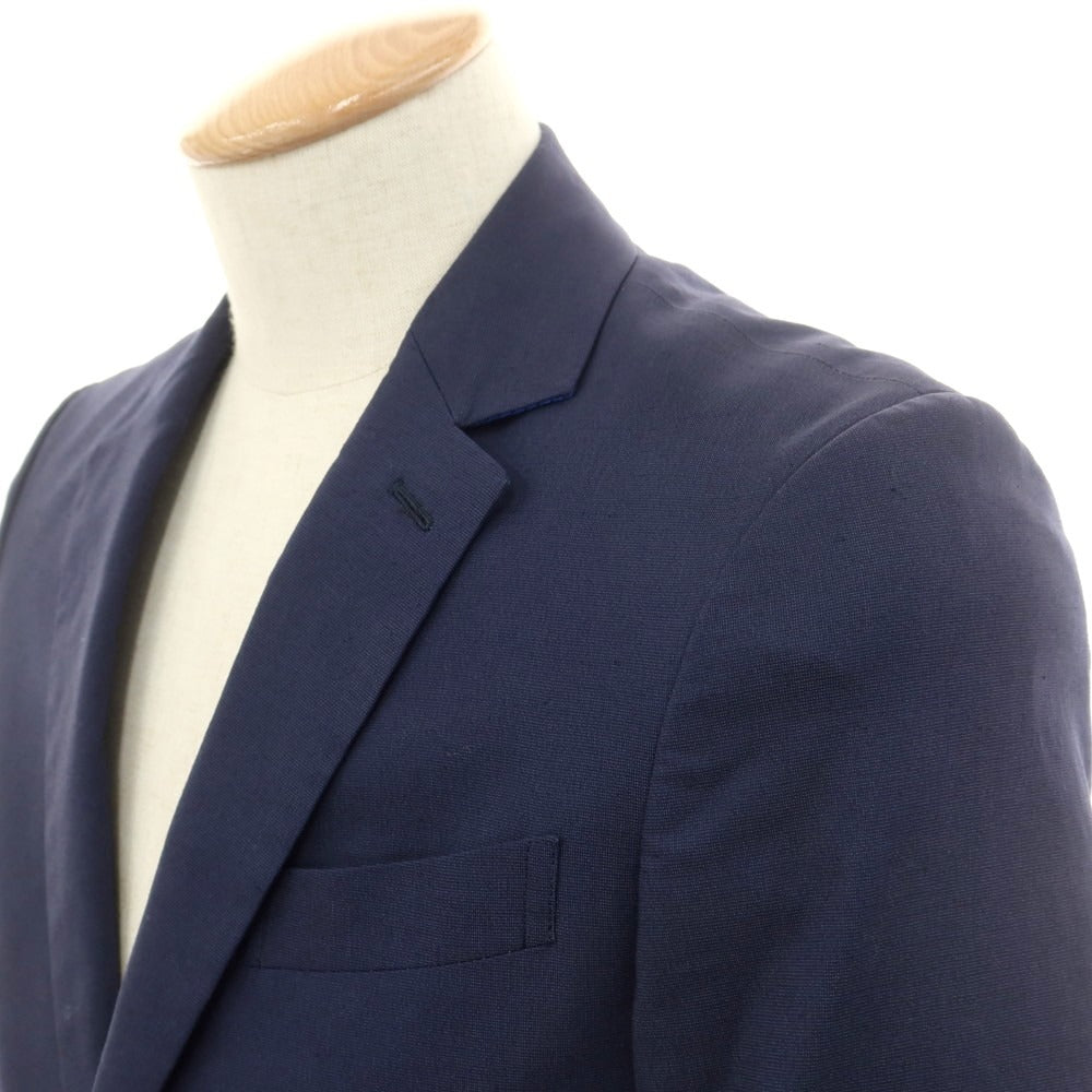 【中古】ジュンハシモト junhashimoto nano universe別注 コットンリネン ジャケット ネイビー【 S 】【 状態ランクB 】【 メンズ 】