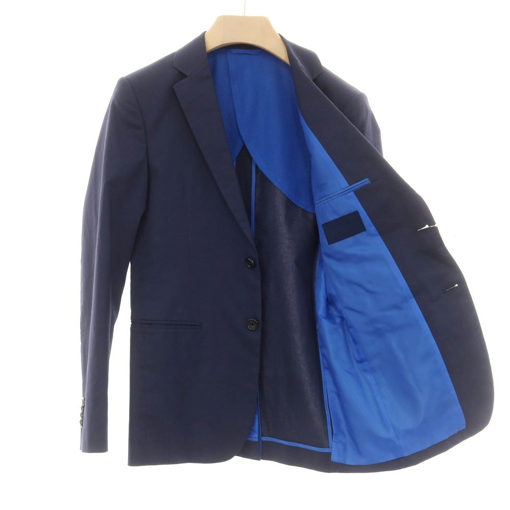【中古】ジュンハシモト junhashimoto nano universe別注 コットンリネン ジャケット ネイビー【 S 】【 状態ランクB 】【 メンズ 】