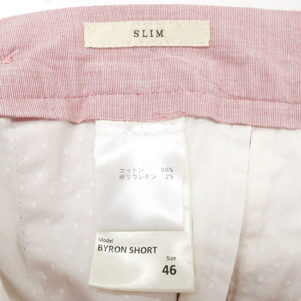 【中古】ジーティーアー G.T.A Byron ストレッチ コットン ショートパンツ ピンク【 46 】【 状態ランクB 】【 メンズ 】