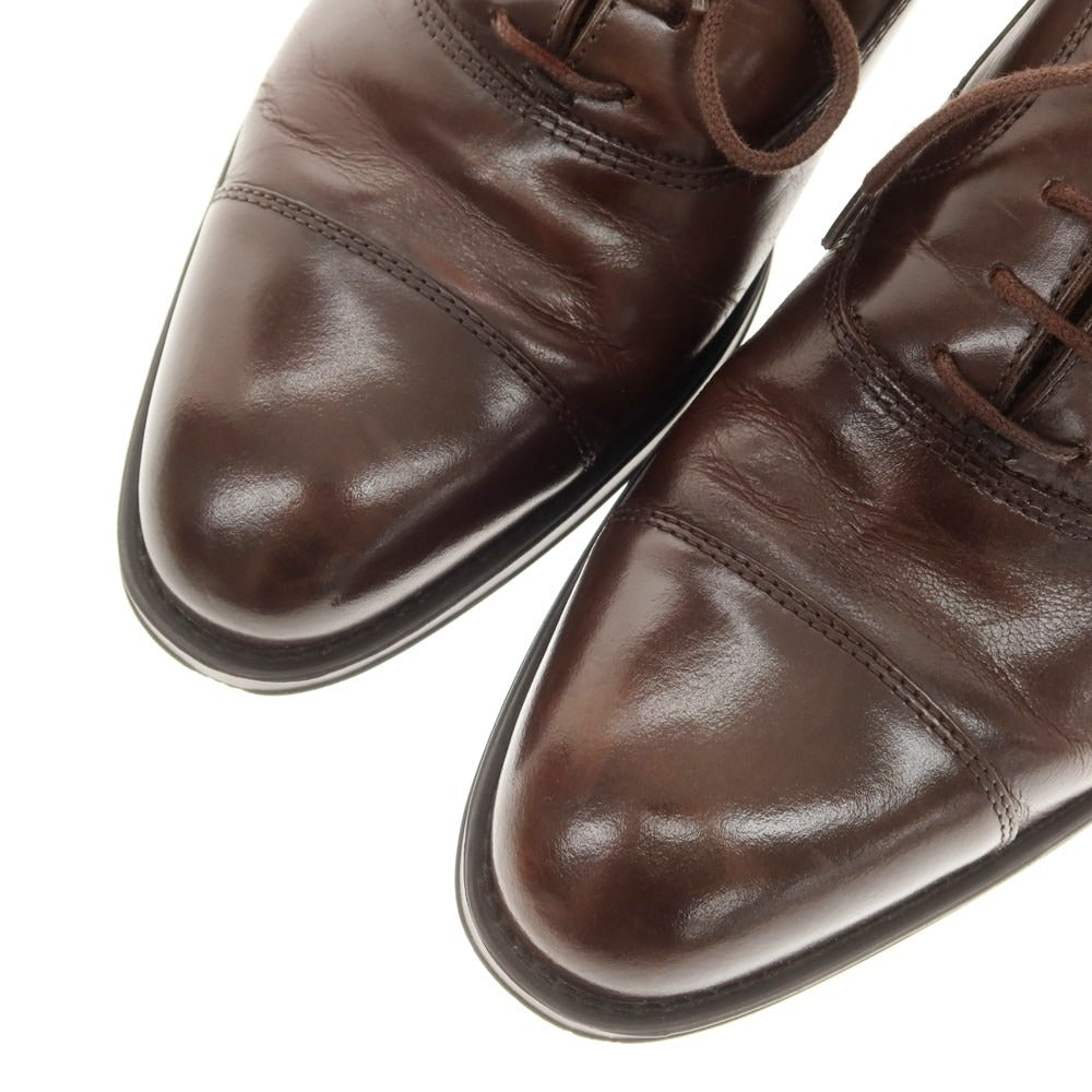 【中古】ア テストーニ a.testoni ストレートチップ ドレスシューズ ブラウン【 5 1/2 】【 状態ランクB 】【 メンズ 】