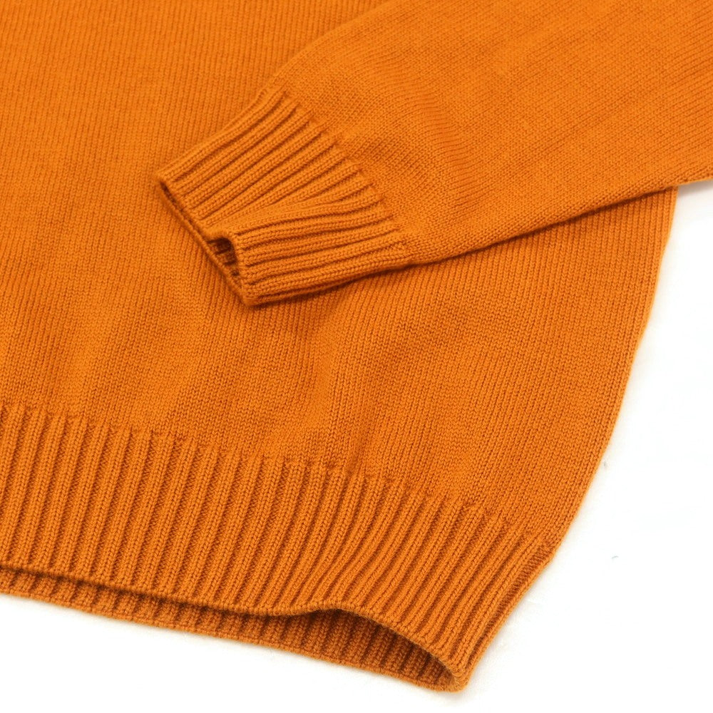 【中古】ドルモア DRUMOHR ウール クルーネック プルオーバーニット オレンジ【 48 】【 状態ランクB 】【 メンズ 】