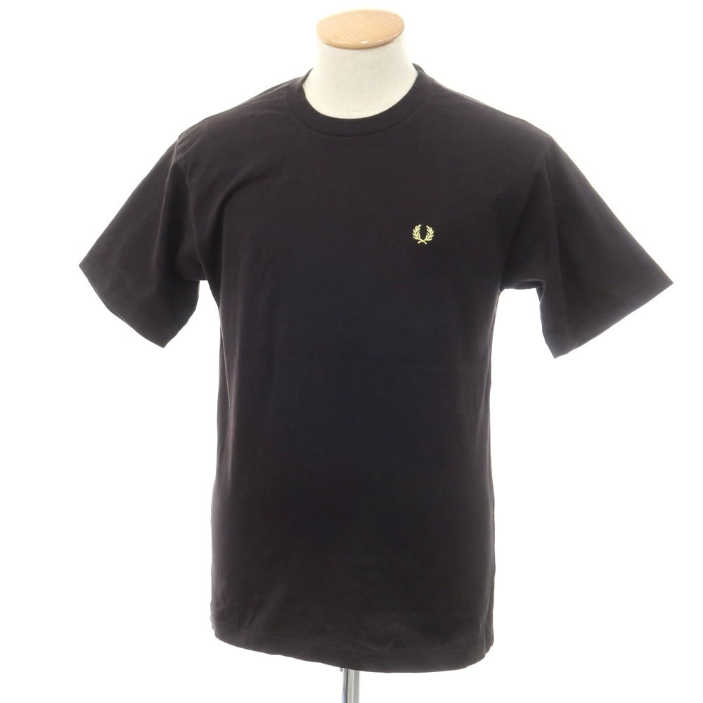 【中古】フレッドペリー FRED PERRY 90年代 コットン クルーネック 半袖Tシャツ ブラック【 S 】【 状態ランクC 】【 メンズ 】
