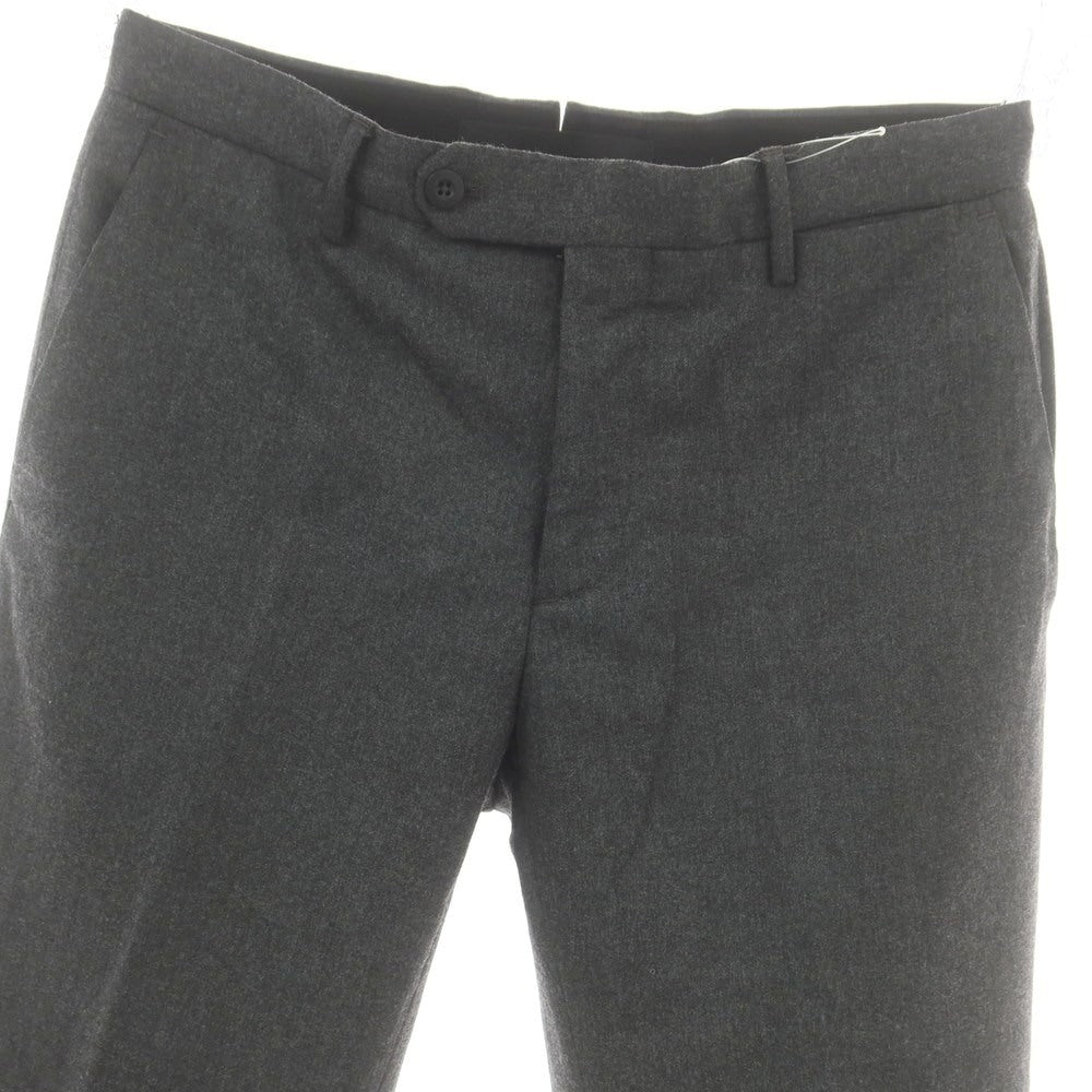 【中古】インコテックス スローウェア INCOTEX SLOWEAR ストレッチ ウールポリエステル ドレススラックスパンツ ダークグレー【 46 】【 状態ランクB 】【 メンズ 】