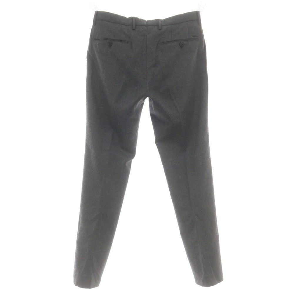 【中古】インコテックス スローウェア INCOTEX SLOWEAR ストレッチ ウールポリエステル ドレススラックスパンツ ダークグレー【 46 】【 状態ランクB 】【 メンズ 】