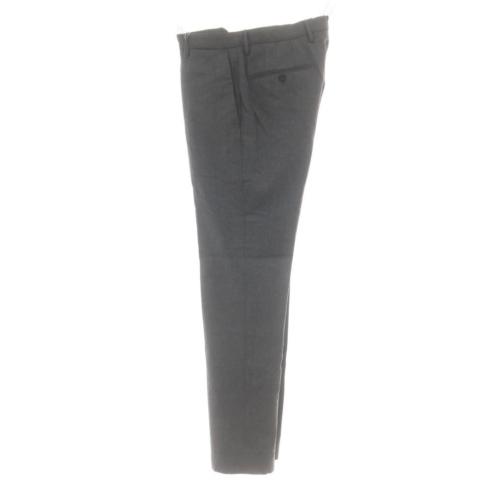 【中古】インコテックス スローウェア INCOTEX SLOWEAR ストレッチ ウールポリエステル ドレススラックスパンツ ダークグレー【 46 】【 状態ランクB 】【 メンズ 】