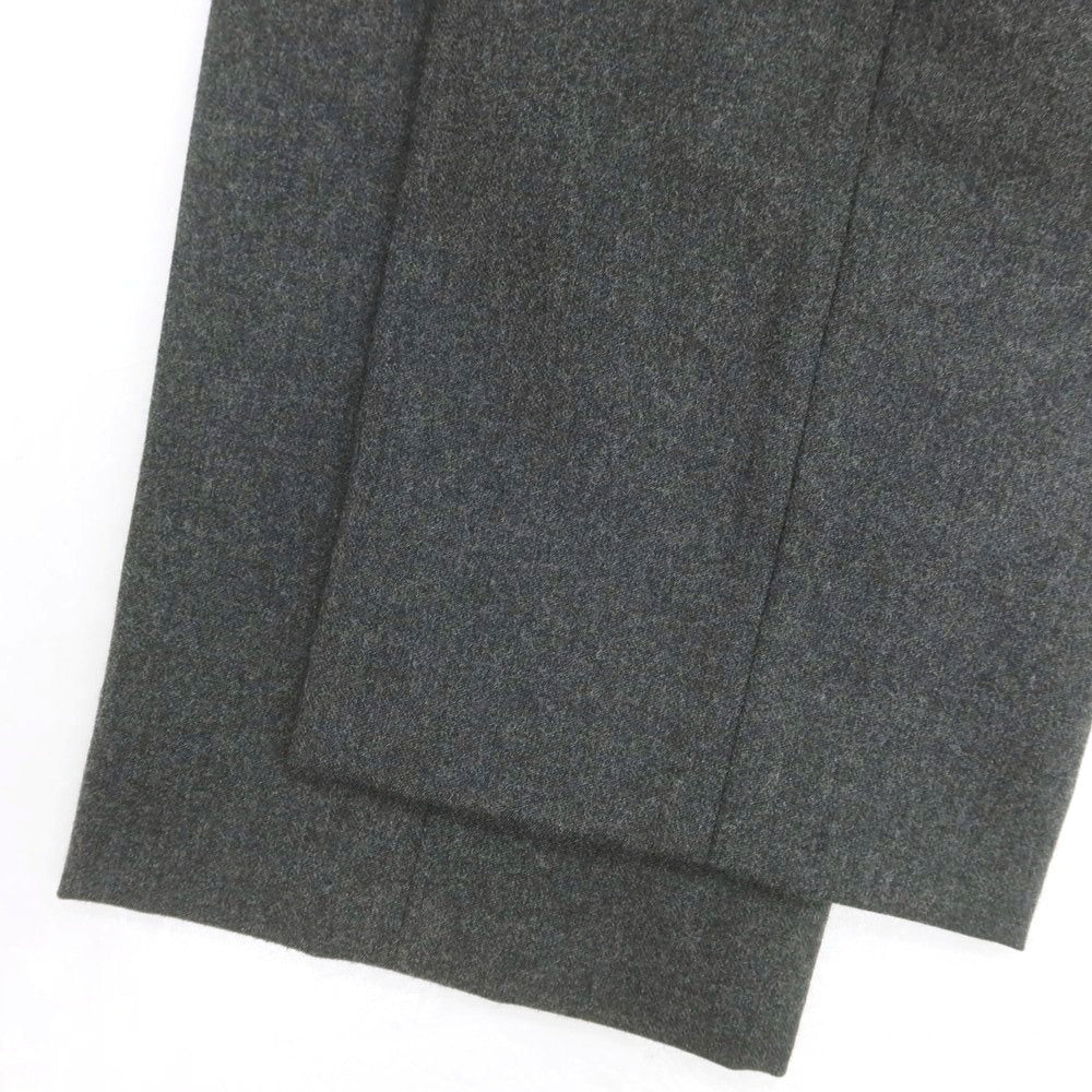 【中古】インコテックス スローウェア INCOTEX SLOWEAR ストレッチ ウールポリエステル イージースラックスパンツ ダークグレー【 46 】【 状態ランクB 】【 メンズ 】