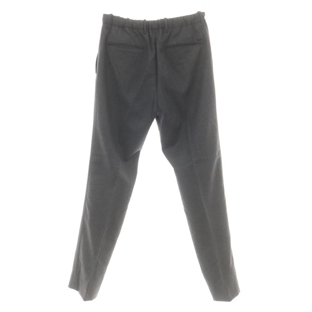 【中古】インコテックス スローウェア INCOTEX SLOWEAR ストレッチ ウールポリエステル イージースラックスパンツ ダークグレー【 46 】【 状態ランクB 】【 メンズ 】