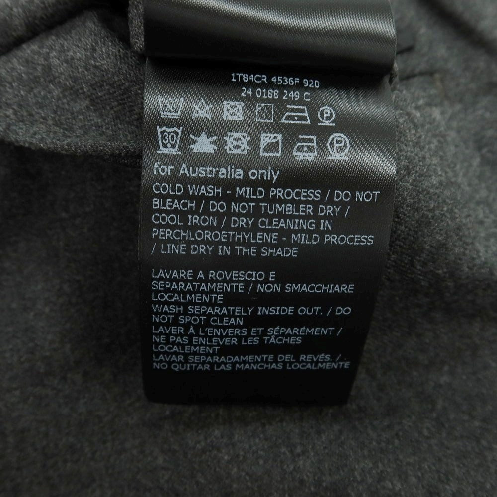 【中古】インコテックス スローウェア INCOTEX SLOWEAR ストレッチ ウールポリエステル イージースラックスパンツ ダークグレー【 46 】【 状態ランクB 】【 メンズ 】